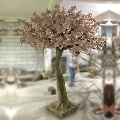 Falska japanska körsbärsträd handgjorda Sakura Floor Plant Garden Party