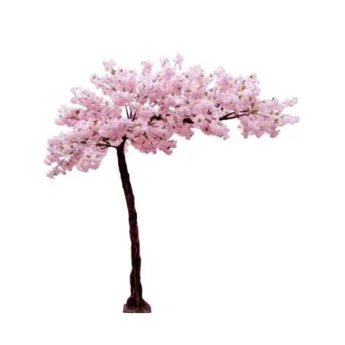 Inomhus Silke Konstgjord Sakura Cherry Blossom Tree